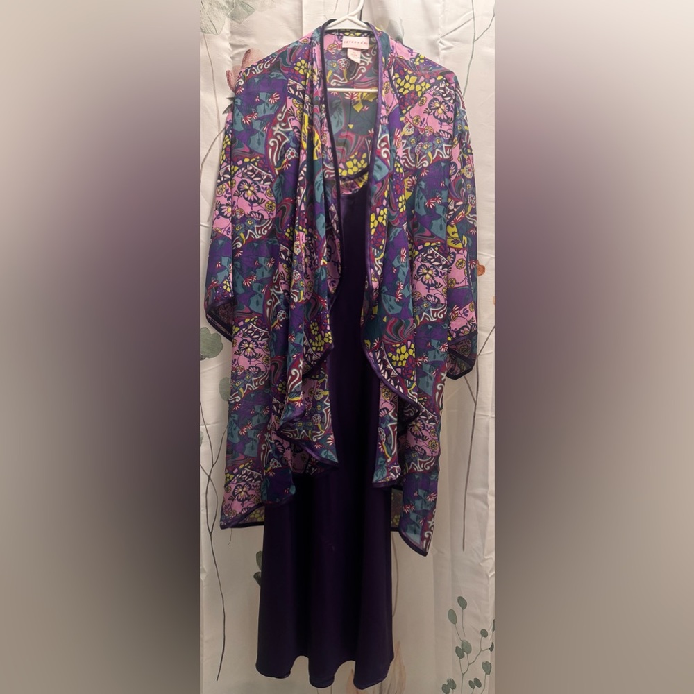 Elegant Purple Women's Pajama Set